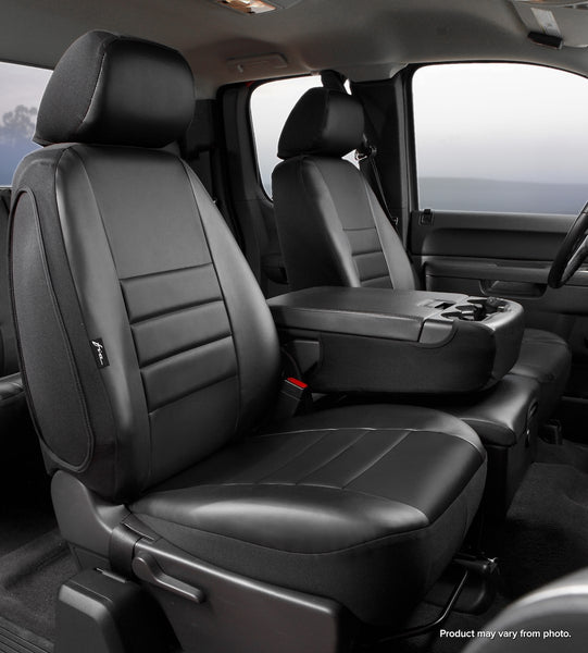 Fia SL60 Series Leatherlite Seat Cover (MPN: SL69-37 BLK/BLK)