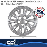 Coast To Coast 16 Inch Wheel Cover Set (MPN: IWC46616S)