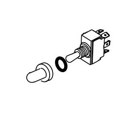 Trailer tongue jack switch for high-power ball screw jack (MPN: 736-0009)