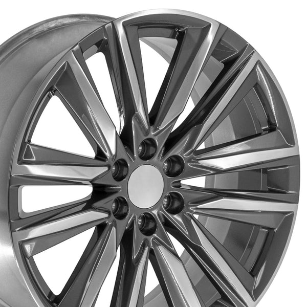 OE Wheels CA91 Aluminum Wheel (MPN: CA91-24100-6550-28PG)