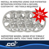 Coast To Coast Impostor Wheel Skin 17 Inch (MPN: IWCIMP95X)