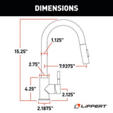 Lippert Flow Max Kitchen Faucet (MPN: 2024000071)