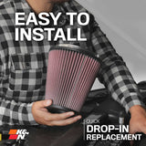 K&N Washable High-Flow Air Filter (MPN: E-2296)