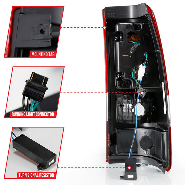ANZO USA Tail Light Assembly (MPN: 311332)