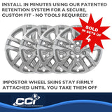 Coast To Coast Impostor Wheel Skin 18 Inch (MPN: IWCIMP432X)