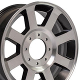 OE Wheels FR78 Aluminum Wheel (MPN: FR78-20080-8170-40MB1)
