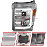AnzoUSA Headlight Assembly With Projector Beam (MPN: 111407)