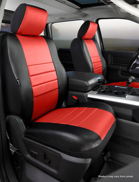 Fia LeatherLite Bucket Seat Covers (MPN: SL69-57 RED)