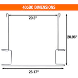 Buyers Products Mud Flap Anti-Sail Bracket (MPN: 405BC)