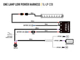 Triple-R Light Bar Wiring Harness (MPN: 1L-LP-220)