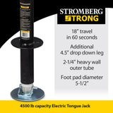Stromberg Carlson Electric Trailer Tongue Jack (MPN: JET-4500)