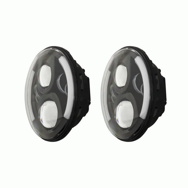Metra Headlight Assembly With LED Bulbs (MPN: HE-PBHL703)