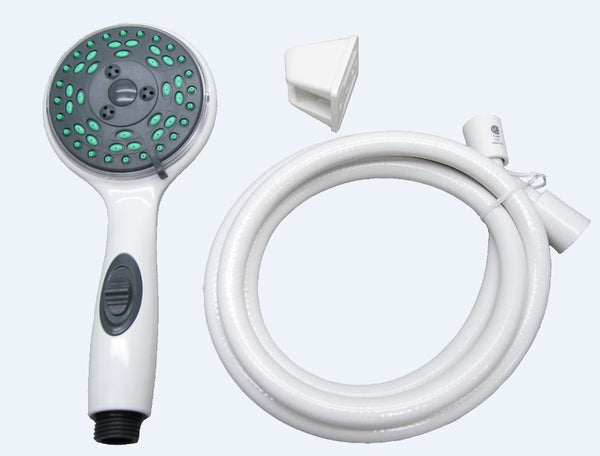 Empire Faucet Hand-Held Shower Head with 5 Function Massage Setting (MPN: CRD-DX-APS80W)