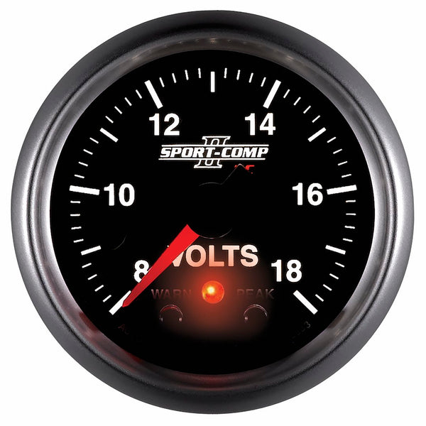 AutoMeter Sport-Comp II Voltmeter (MPN: 3683)