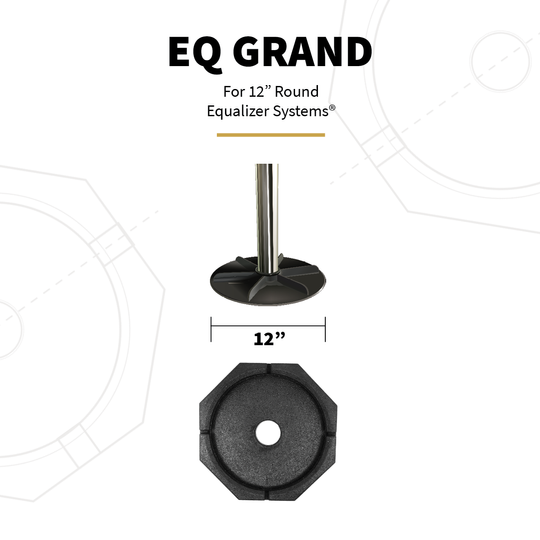SnapPad Leveling Jack Foot Pad (MPN: EQ12SP4)