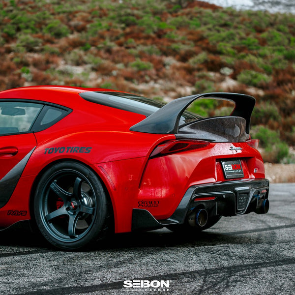 Seibon Carbon Spoiler Direct-Fit MB Style (MPN: RS20TYSUP-MB)
