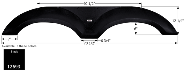 Icon RV Fender Skirt (MPN: 12693)