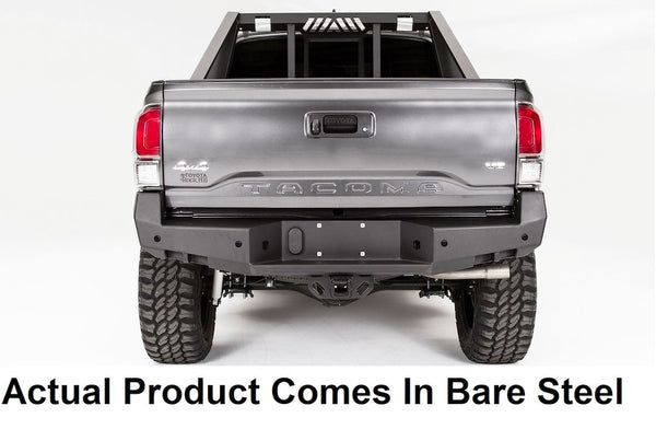 Fab Fours Tacoma Rear Replacement Bumper (MPN: TT16-W3651-B)