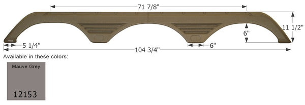 Icon Fender Skirt for Triple Axle RVs (MPN: 12153)
