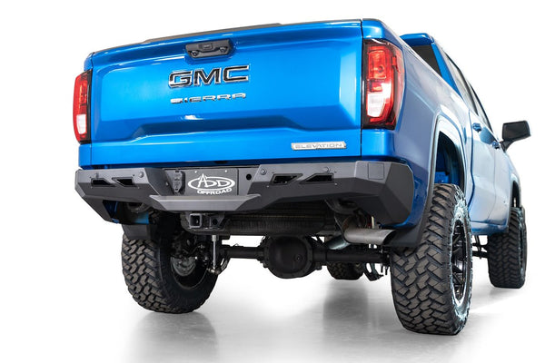 Black Label Rear Bumper for Chevy/GMC 1500 (MPN: R14020NA0103)