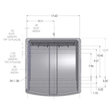 Camco Roof Vent Cover (MPN: 40431)