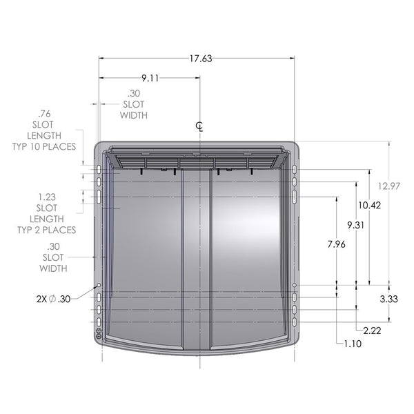 Camco Roof Vent Cover (MPN: 40431)