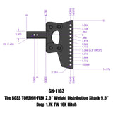 Gen-Y Hitch Torsion-Flex Weight Distribution Shank (MPN: GH-1103)