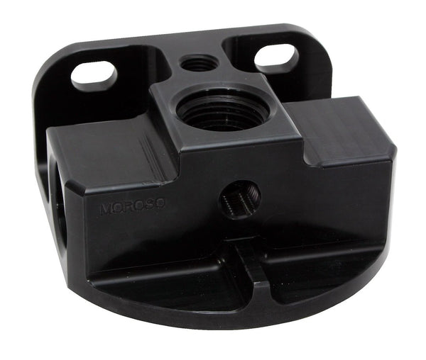 Moroso Oil Filter Relocation Bracket (MPN: 23763)