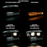 AnzoUSA Headlight Assembly With Projector Beam (MPN: 111442)