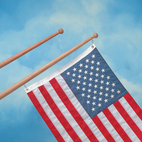 Whitecap Teak Wood Flagpole (MPN: 60756)