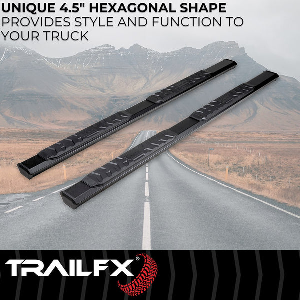 TrailFX A4 Series Nerf Bar (MPN: AL4012B)