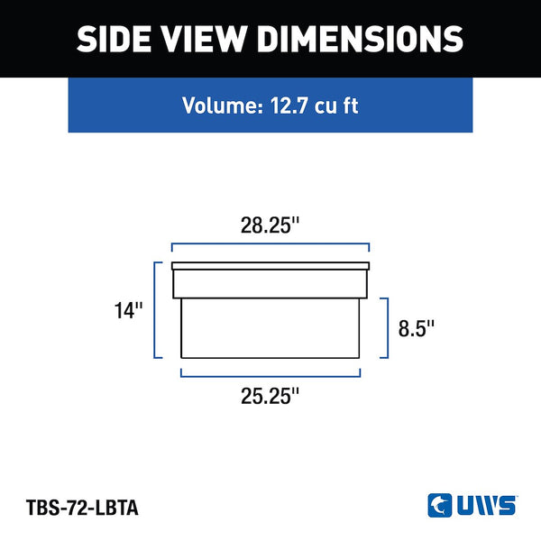 UWS Crossover Extra Wide Tool Box (MPN: TBS-72-LBTA)