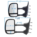 K Source Exterior Towing Mirror (MPN: 61201-02F)