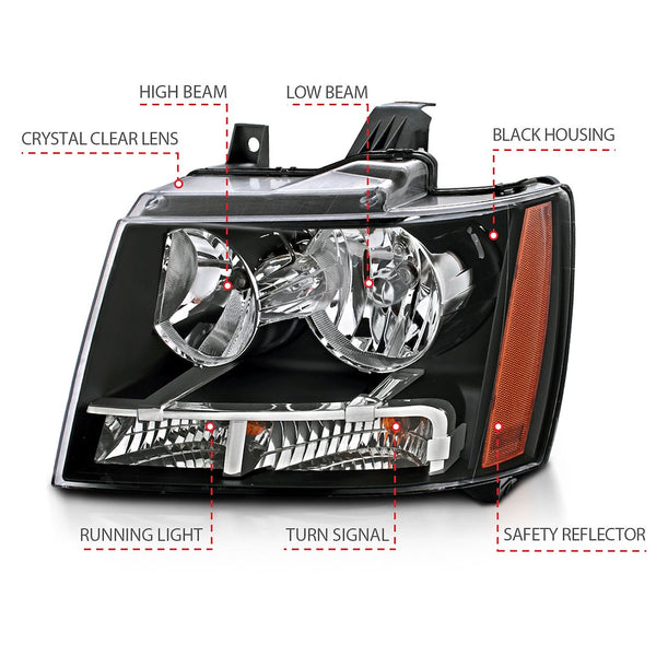 ANZO USA Headlight Assembly (MPN: 111392)