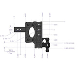 Gen-Y Hitch Torsion-Flex Trailer Hitch Ball Mount (MPN: GH-2215)