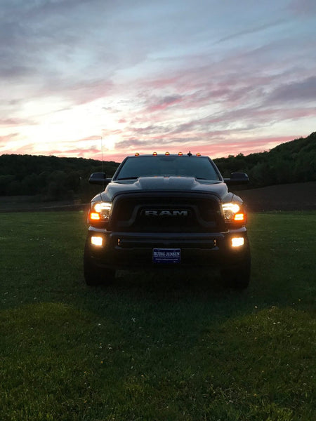 RECON Headlight Assembly With Halogen Bulbs (MPN: 264276BKC)