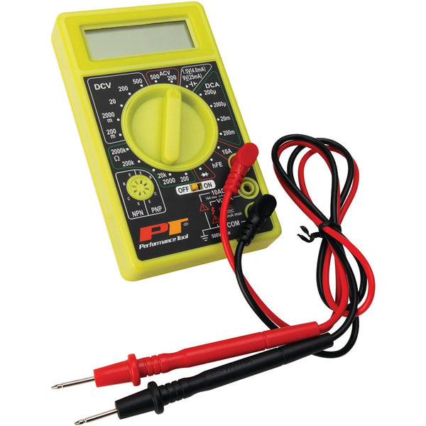 Performance Tool Electrical Multi-Tester (MPN: W2974)