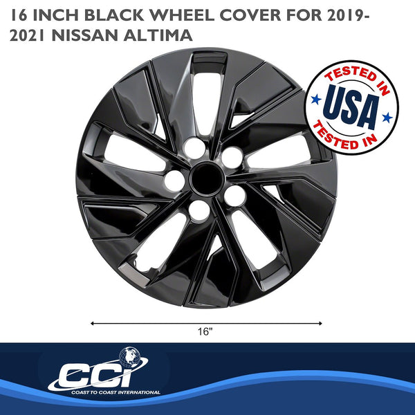 Coast To Coast 16 Inch Wheel Cover Set (MPN: IWC53816BLK)
