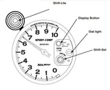 AutoMeter Ultra-Lite 5 Inch Pedestal Mount Tachometer (MPN: 3911)