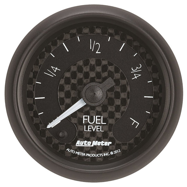 AutoMeter GT Series Fuel Level Gauge (MPN: 8010)