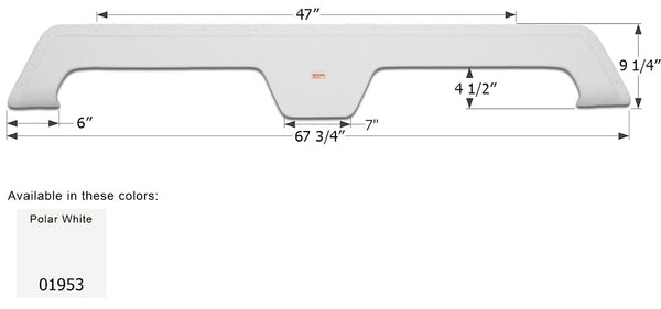 Icon Fender Skirt for Kustum Koach Models (MPN: 01953)