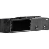 Buyers Products Gloss Black Diamond Tread Aluminum Topsider Tool Box (MPN: 1721361)