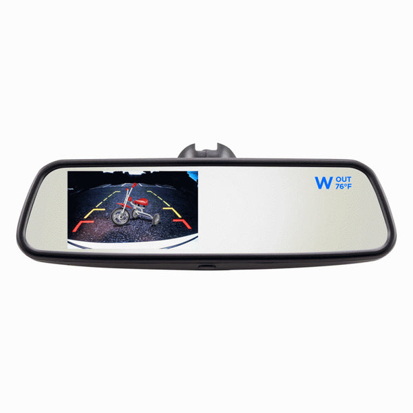iBEAM Rear View Mirror Display (MPN: TE-CTM45)