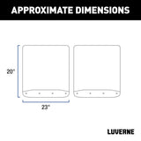 Luverne Textured Rubber Mud Guards (MPN: 251544)