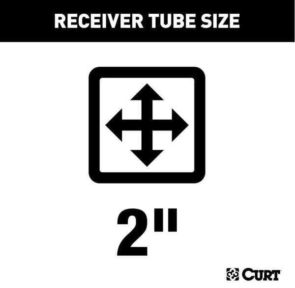 Curt Class III Trailer Hitch for Honda Ridgeline (MPN: 13118)