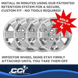 Coast To Coast Impostor Wheel Skin (MPN: IWCIMP444X)