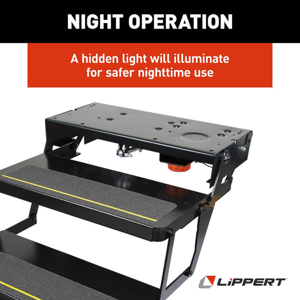 Lippert Components Kwikee 25 Series Electric Step (MPN: 3658373)