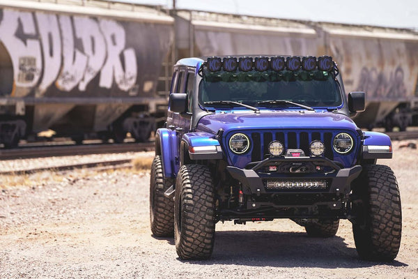 Phantom Series Winch Front Bumper for Wrangler/Gladiator (MPN: F980393070103)