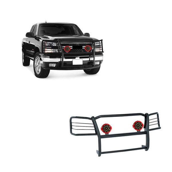 Black Horse Grille Guard Kit (MPN: 17GT25MA-PLR)