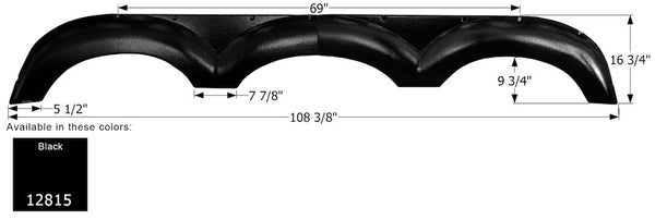 Icon Fender Skirt For Forest River Toy Haulers (MPN: 12815)